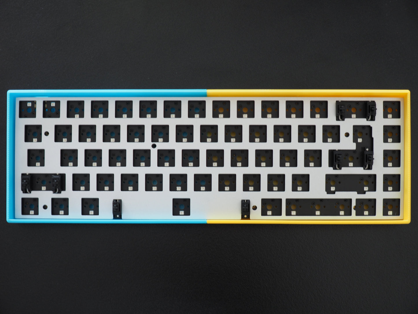 keysaii Soja65 single color kit (aluminium plate)